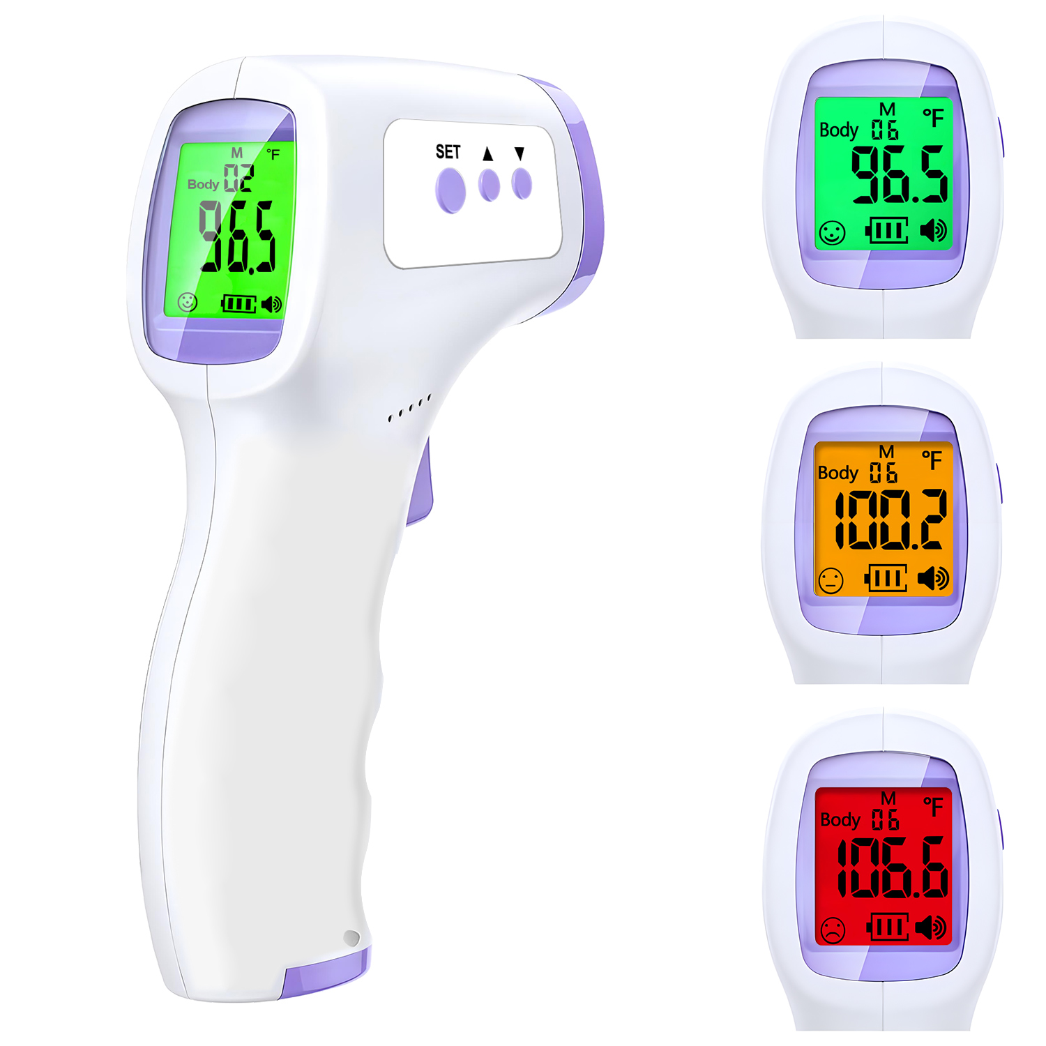 Digital Thermometer Infrared - 비접촉 이마 온도계, 디지털 노터치 적외선