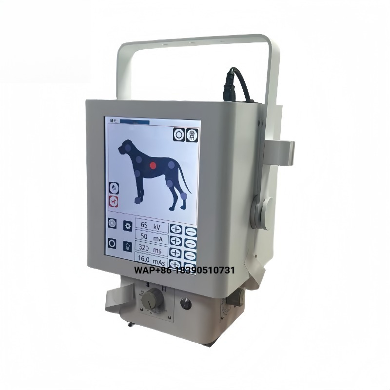 Veterinary X-Ray - 휴대용 수의학 엑스레이 기기, 터치스크린, 금속