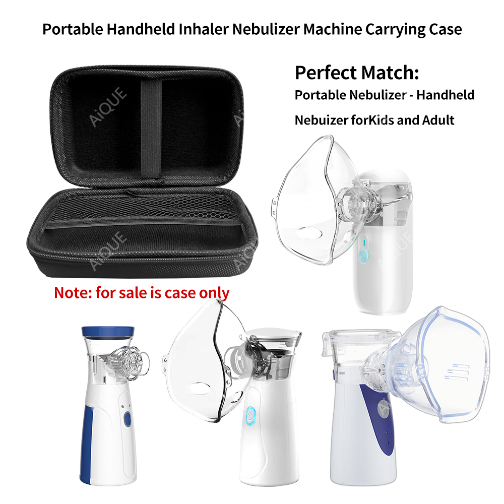 Nebulizer Machine - AiQUE 충격 방지 방수 보관 운반