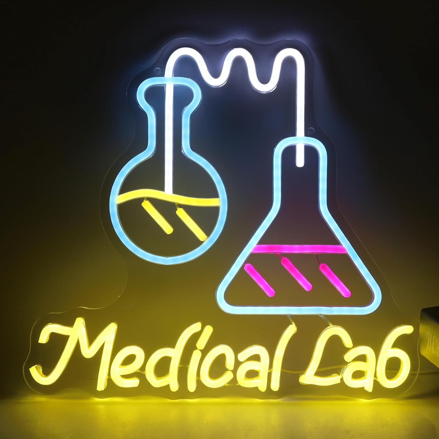 Medical Lab Gifts - 과학 실험실 네온 사인 USB 전원