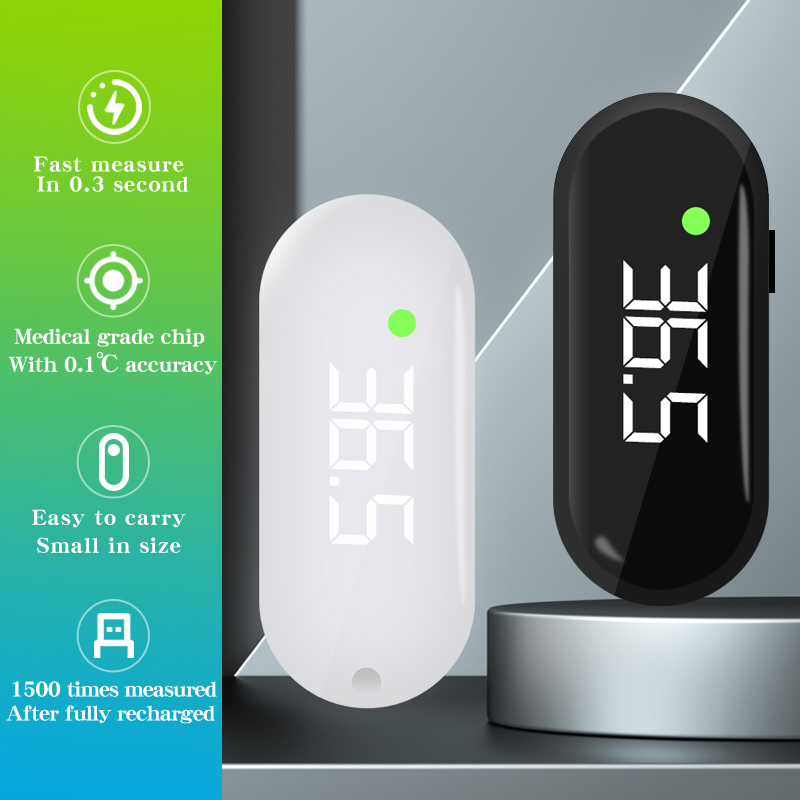 Digital Thermometer Infrared - 충전식 이마 온도계 의료용 USB 온도계