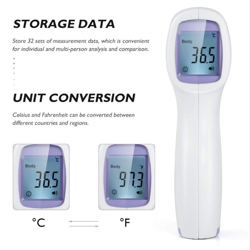 비접촉 이마 온도계, 디지털 노터치 적외선 온도계, 성 - Digital Thermometer Infrared 리뷰 및 가격