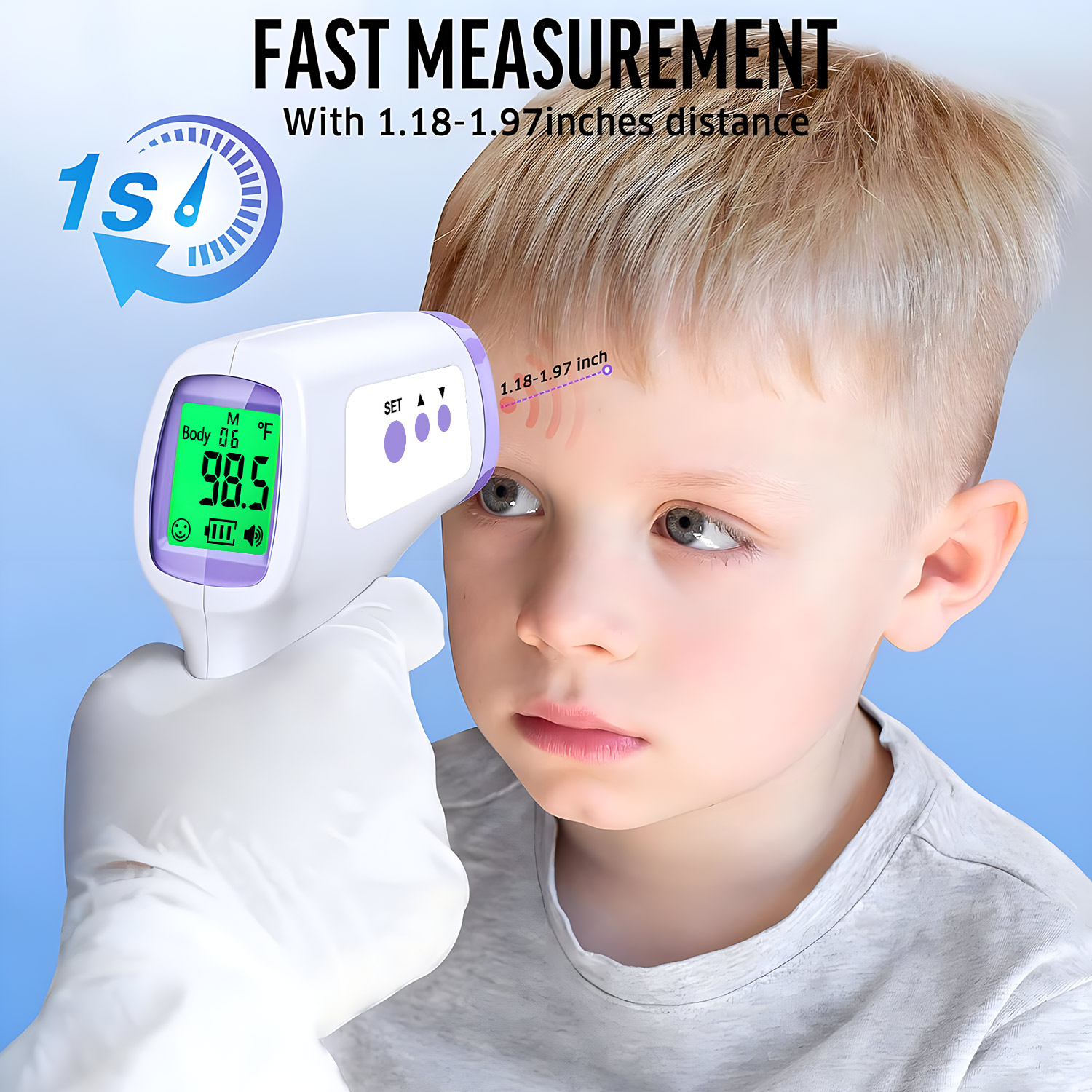 비접촉 이마 온도계, 디지털 노터치 적외선 온도계, 성 - Digital Thermometer Infrared 리뷰 및 가격