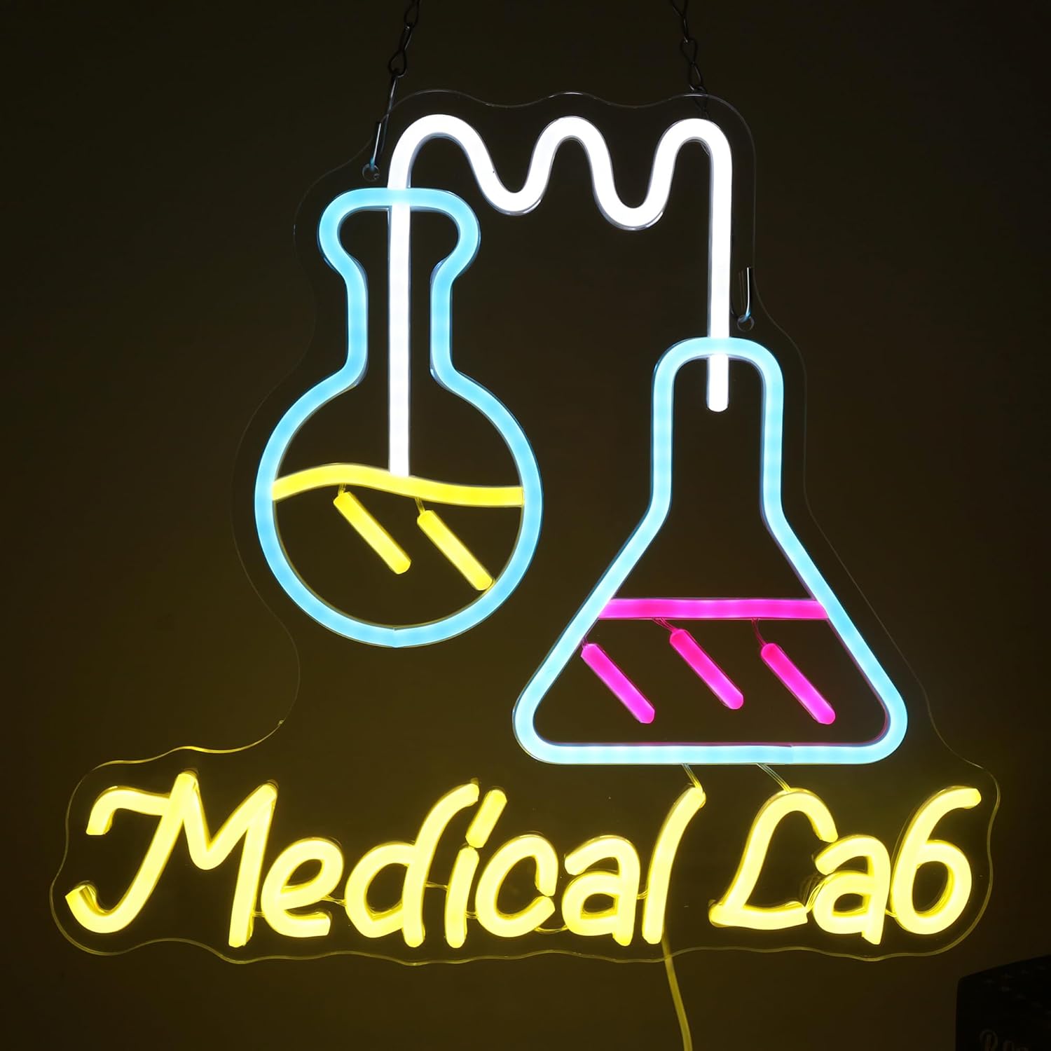 과학 실험실 네온 사인 USB 전원 LED 조명 교실  - Medical Lab Gifts 리뷰 및 가격