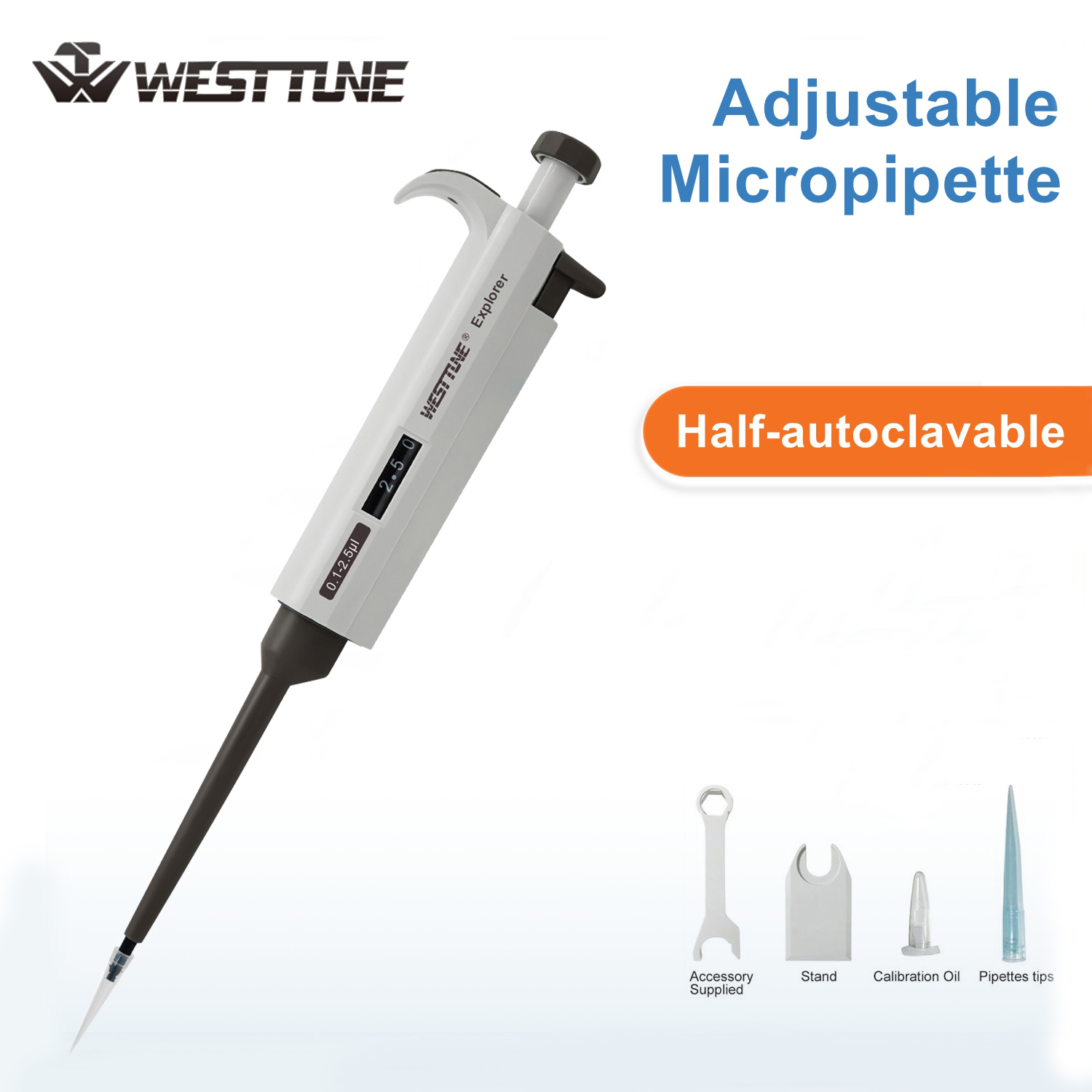 WESTTUNE 실험실 피펫 조정 가능한 단일 채널 디 - Medical Laboratory Scientist 리뷰 및 가격