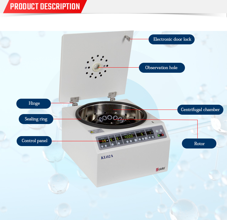 KL02A 실험실 원심분리기 제조업체 공장 가격 저속  - Medical Lab Machines 리뷰 및 가격