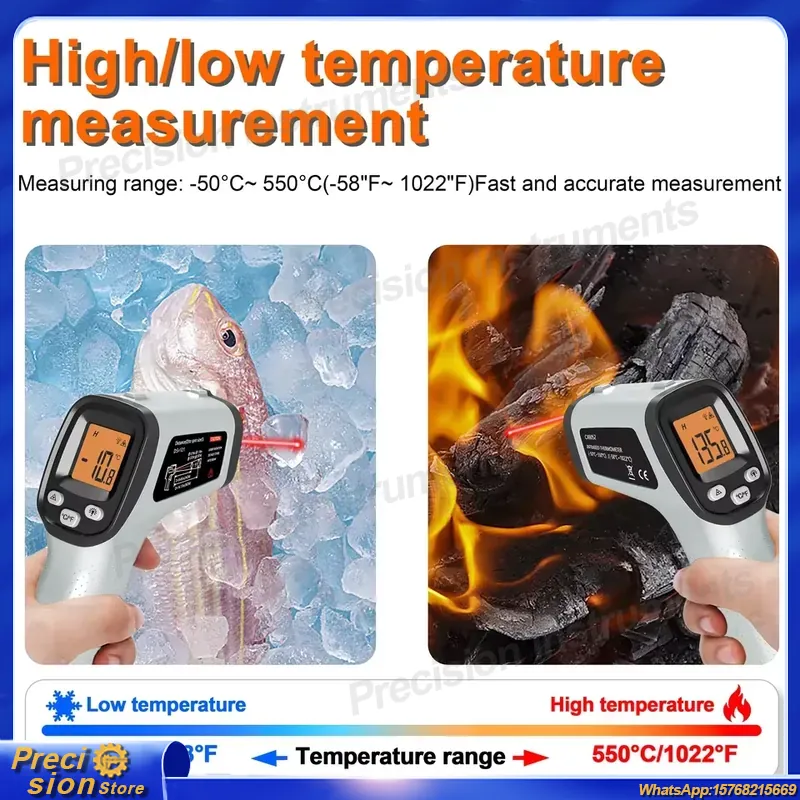 CX6050 휴대용 비접촉식 적외선 온도계 건 디지털  - Digital Thermometer Infrared 리뷰 및 가격
